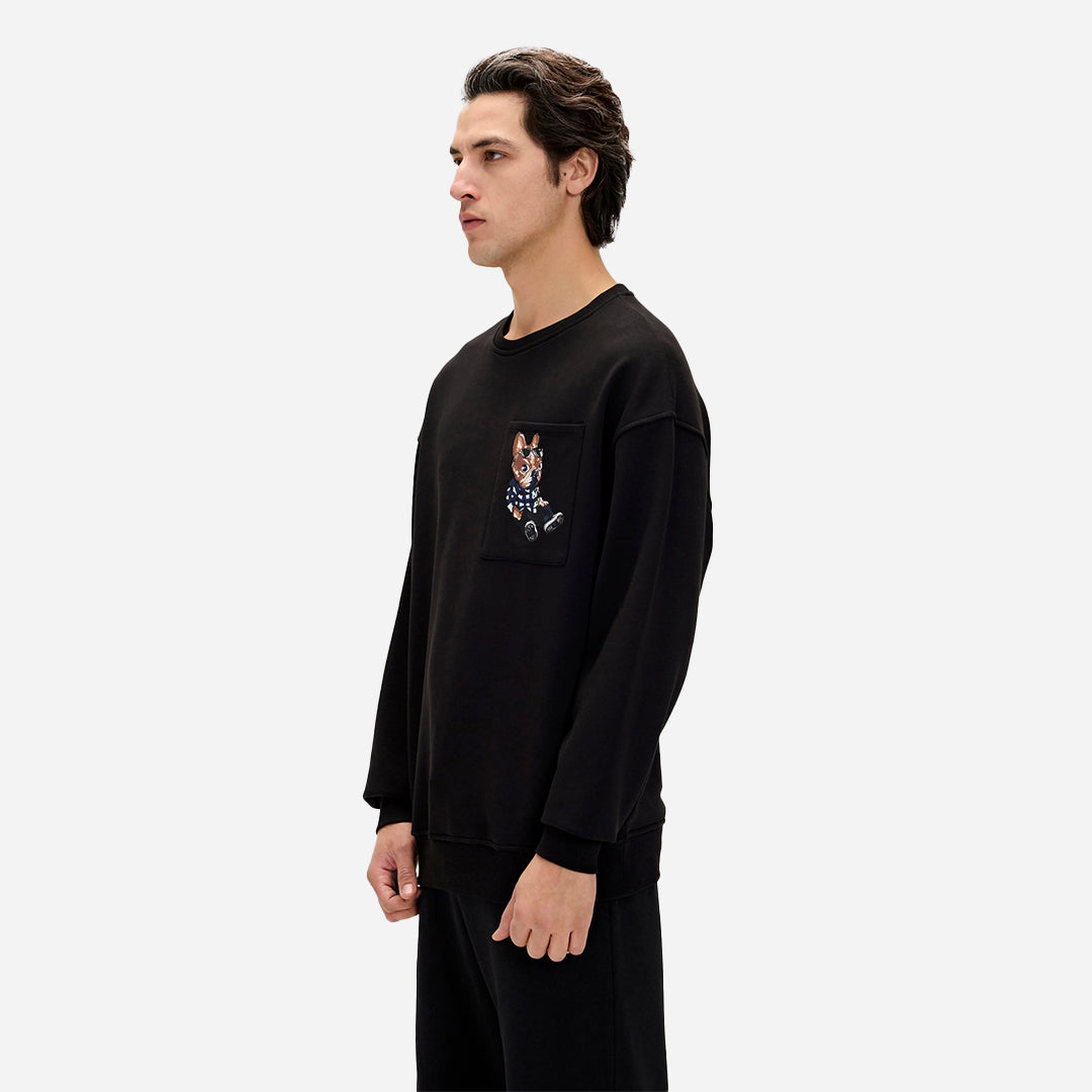 Bad Bear Javed Erkek Baskılı Sweatshirt