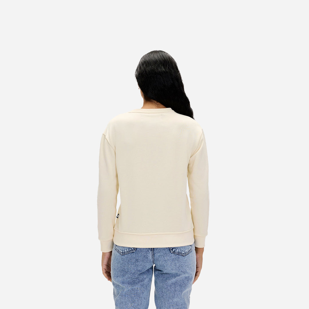 Bad Bear Re-Carina Beyaz Sweatshirt