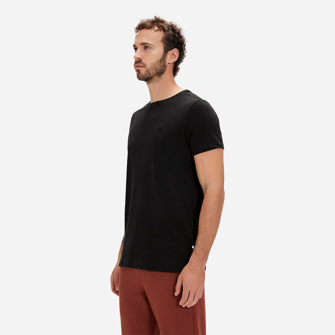 Bad Bear Solid T-Shirt Siyah Basic Erkek Tişört
