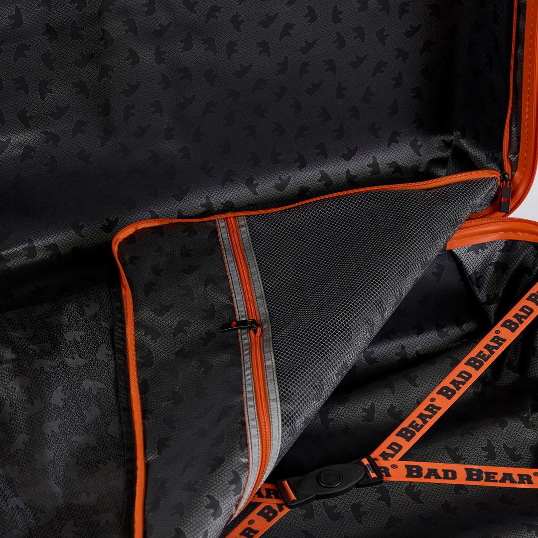 Bad Bear Gri Büyük Boy Tekerlekli ABS Valiz 95 Lt.