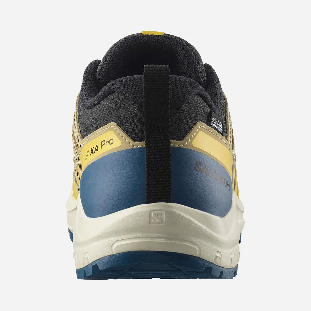 Salomon XA Pro V8 Waterproof Çocuk Ayakkabı Siya - Sarı