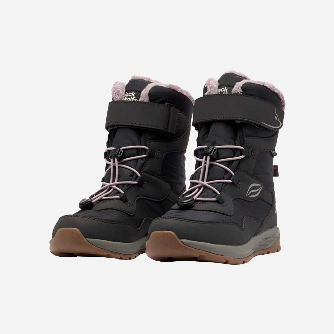 Jack Wolfskin Polar Bear-g Texapore High Vc K Unisex Çocuk Gri Bot Antrasit