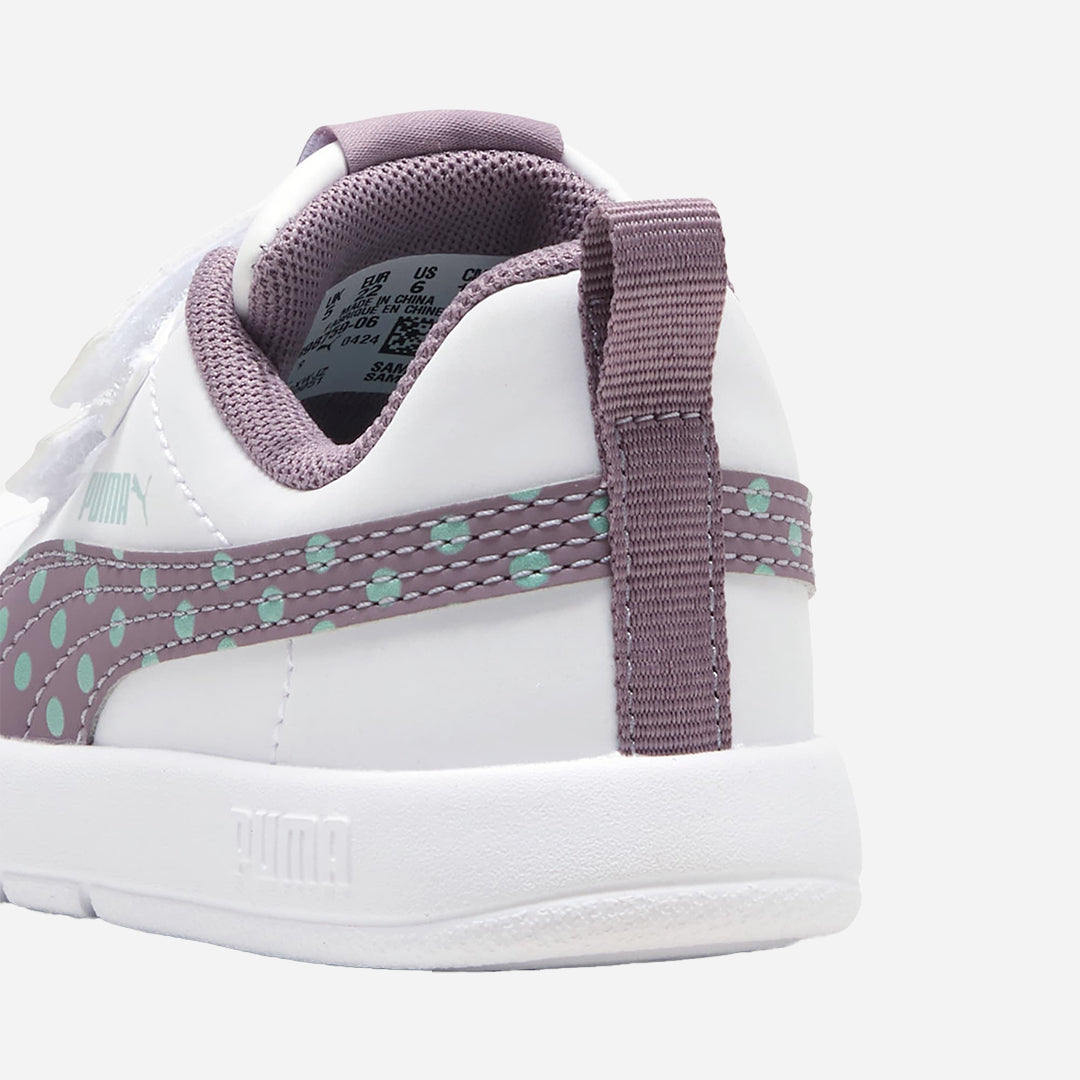 Puma Courtflex V3 Dotty V Inf Ortopedik Bebek Spor Ayakkabı