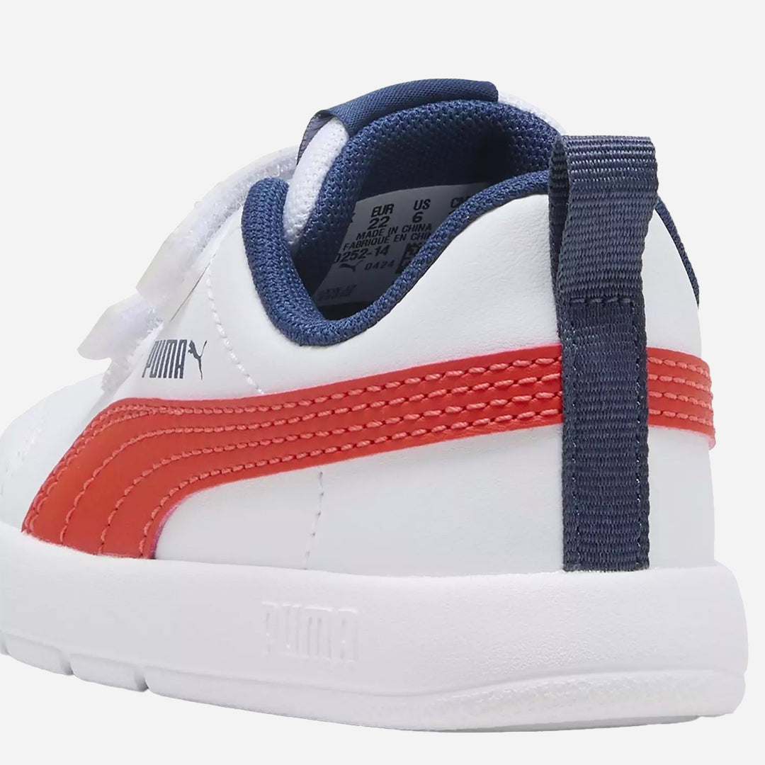 Puma Courtflex V3 V Bebek Siyah Spor Ayakkabısı
