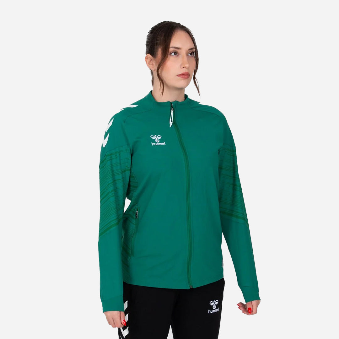 Hummel Line Kamp Eşofman Üstü Unisex Yeşil