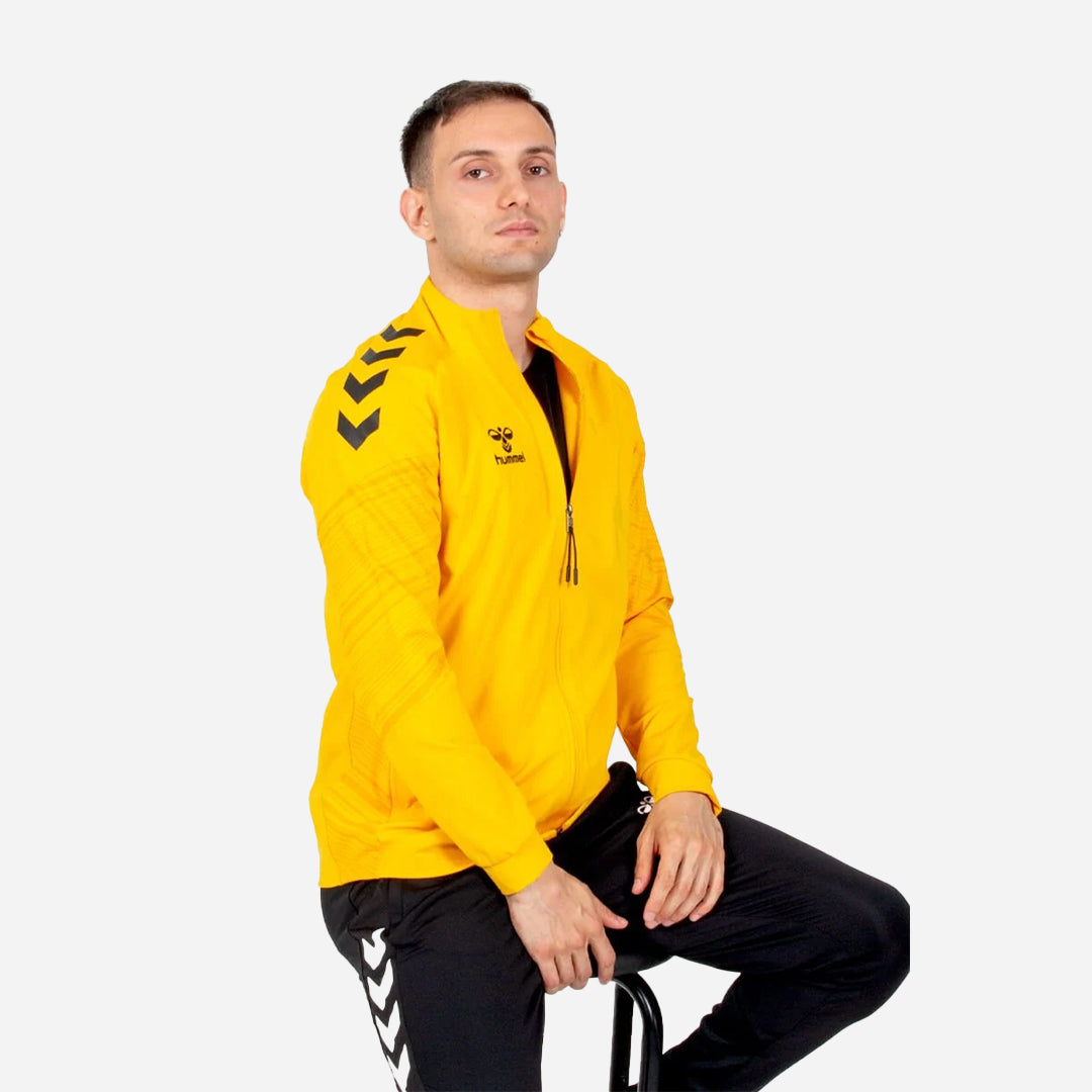 Hummel Line Kamp Eşofman Üstü Unisex Sarı