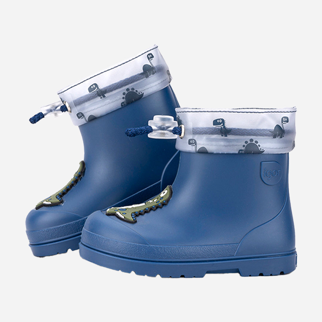 İgor Mendi Dino Kürklü Çocuk Yağmur Botu Mavi