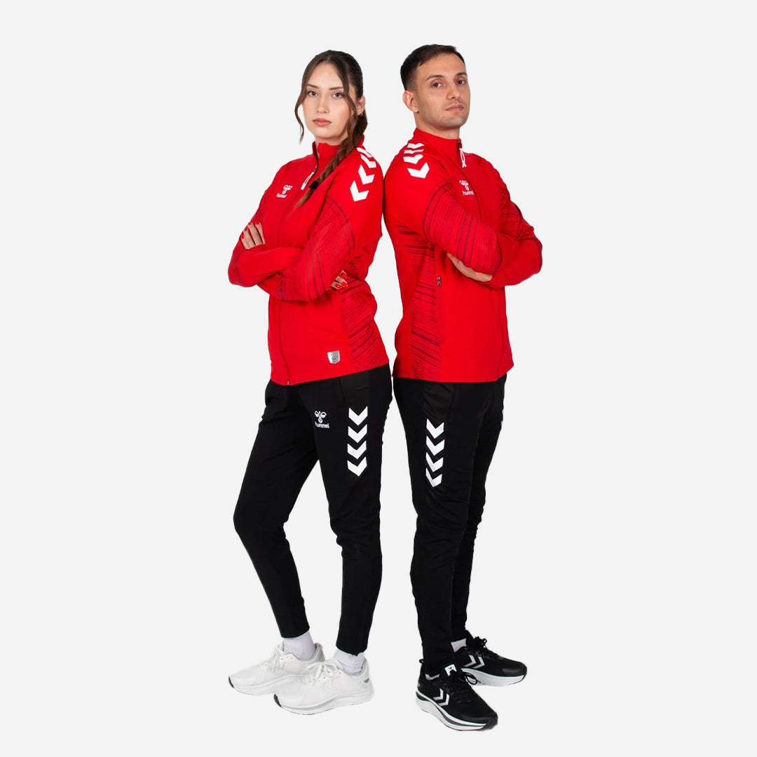 Hummel Line Kamp Eşofman Üstü Unisex Kırmızı