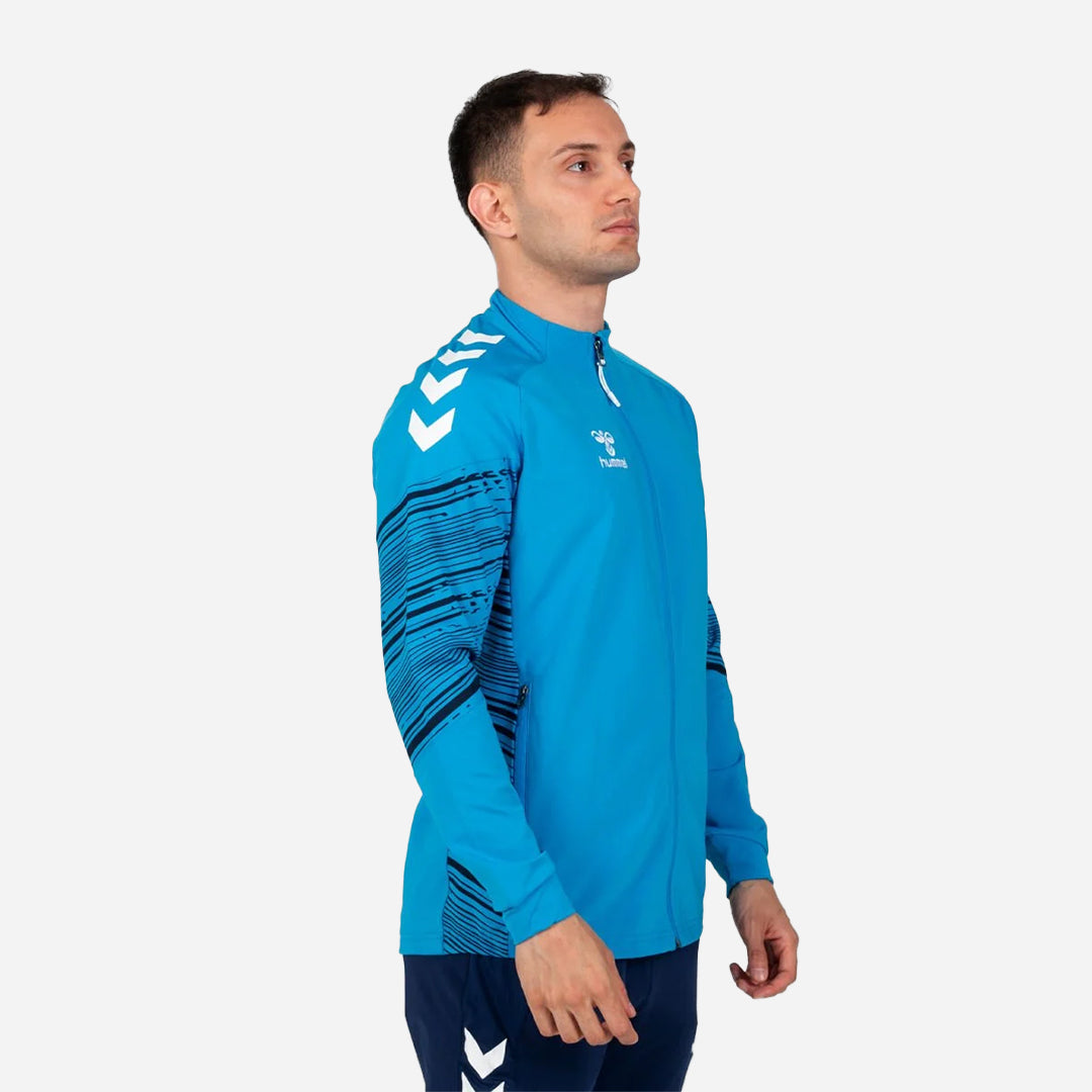 Hummel Line Kamp Eşofman Üstü Unisex Turkuaz