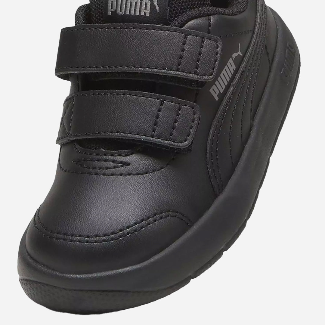 Puma Courtflex V3 V Ps Ortopedik Siyah Çocuk Spor Ayakkabı