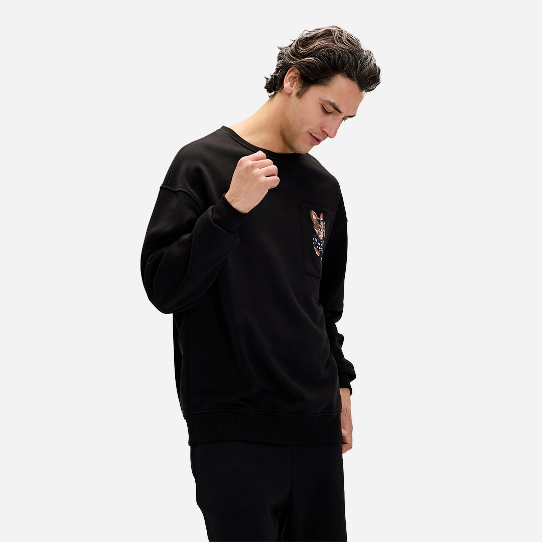 Bad Bear Javed Erkek Baskılı Sweatshirt