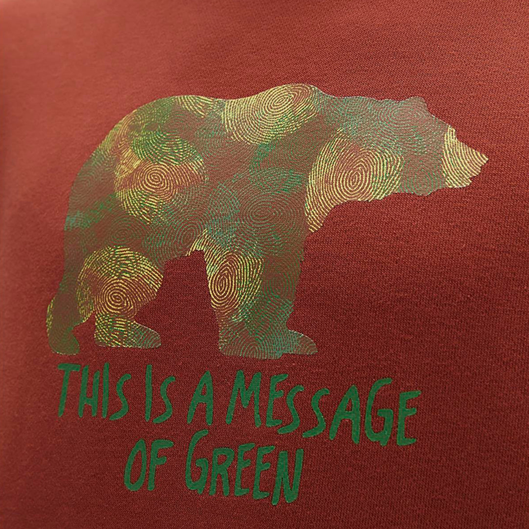 Bad Bear Re-Finger Recycle Woody Erkek Sweatshirt