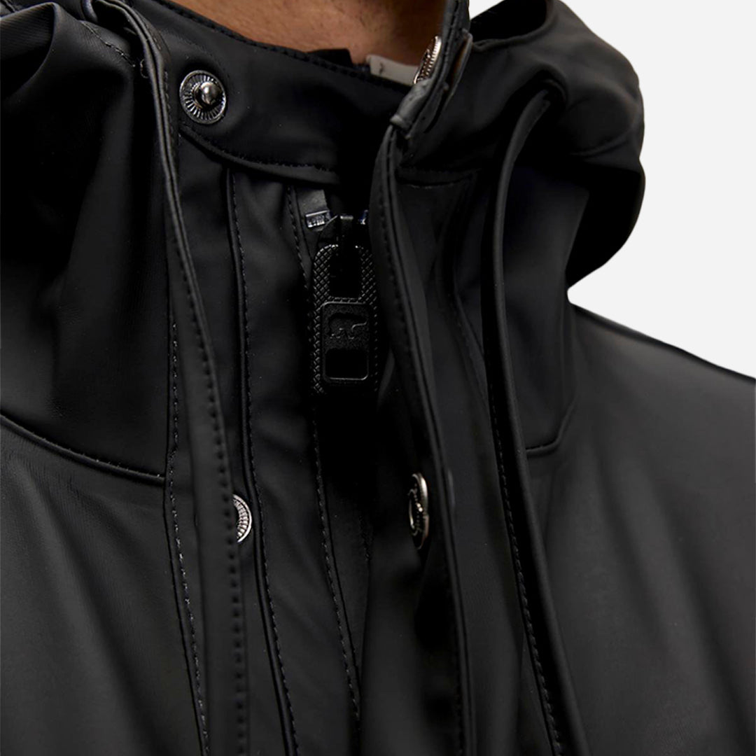 Bad Bear Patrol Raincoat Siyah Erkek Yağmurluk