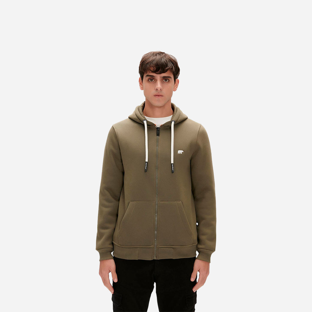 Bad Bear Even Full-Zip Hoodie Sweatshirt