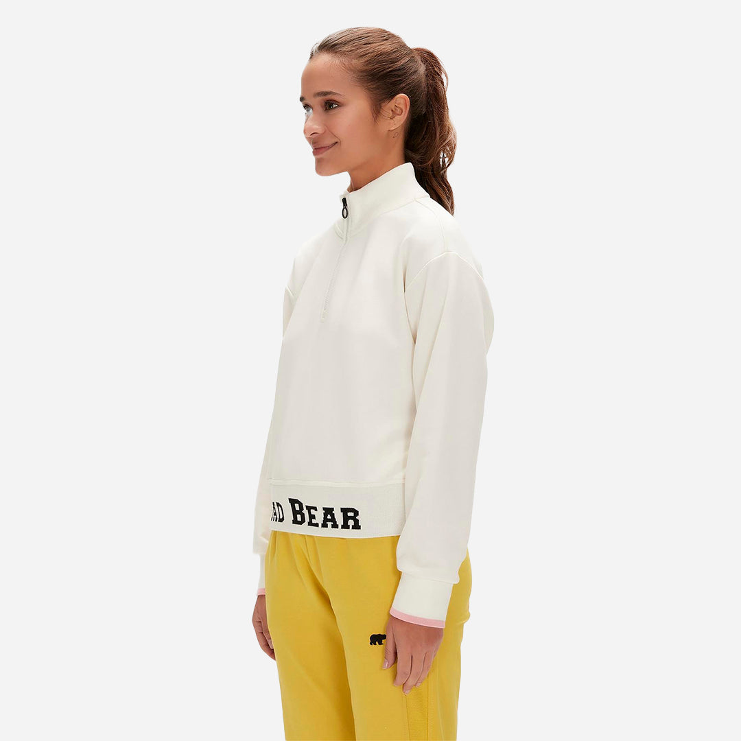 Bad Bear Zoe MarshMallow Beyaz Kadın Sweatshirt