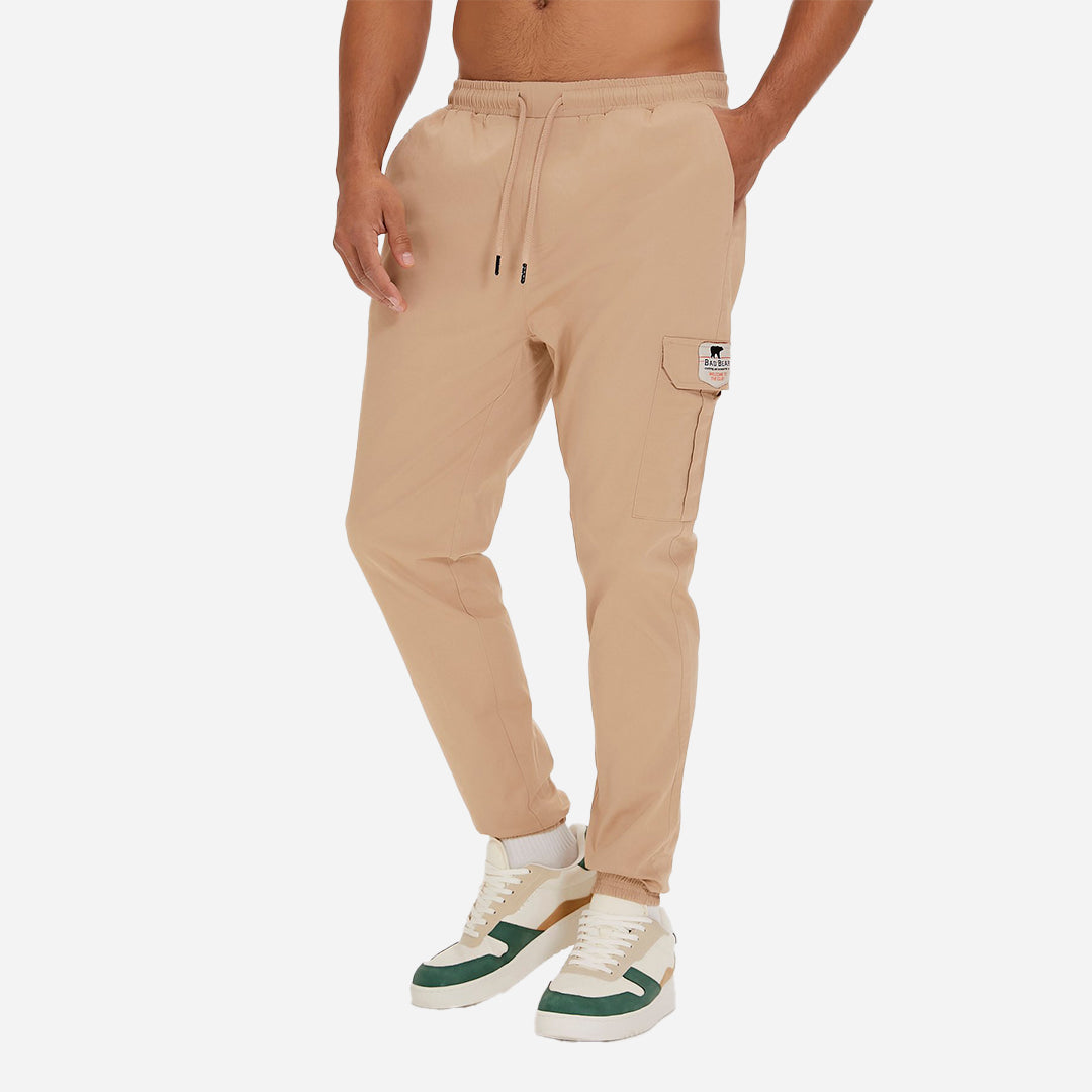 Bad Bear Kylian Bej Kargo Cepli Pantolon
