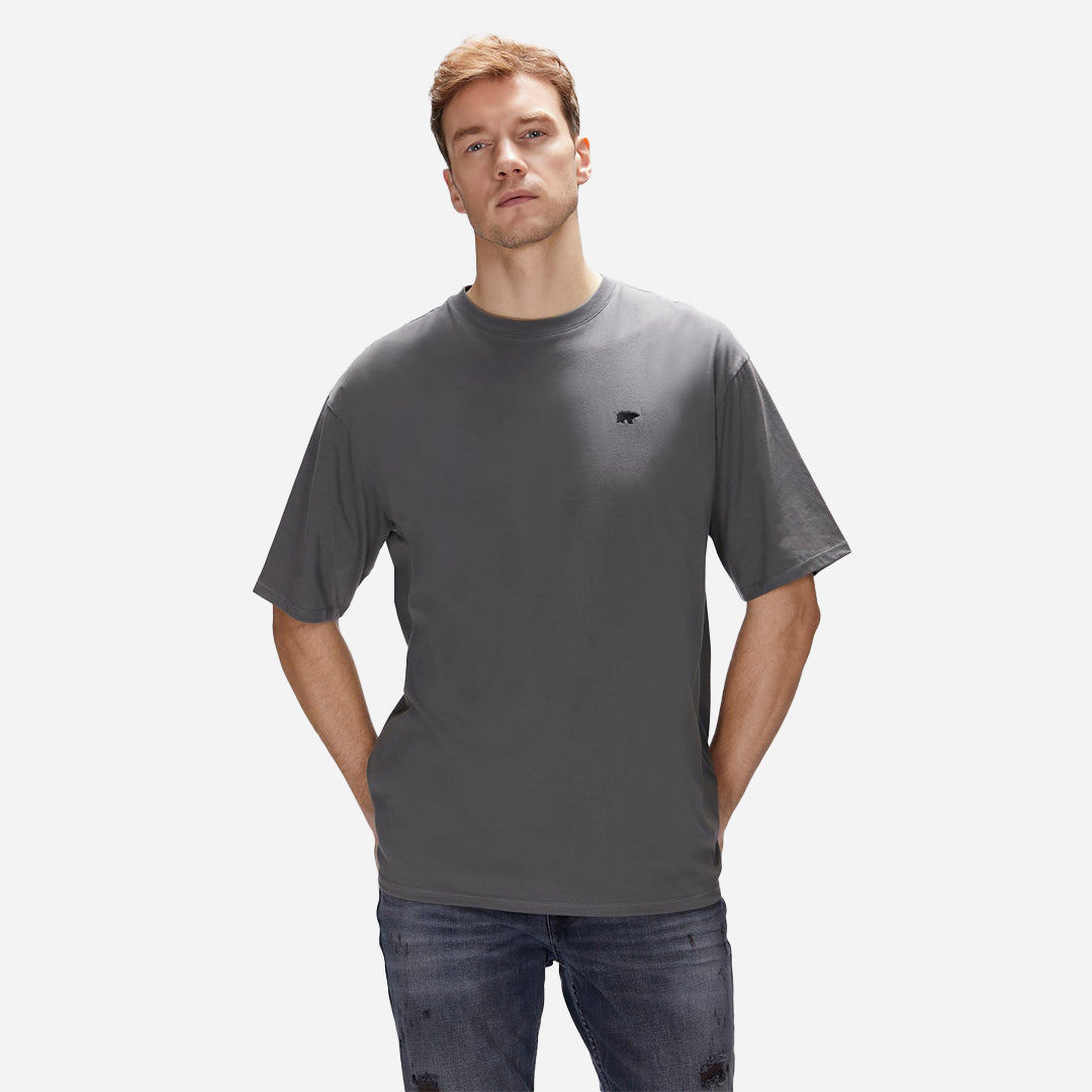 Bad Bear Damon Antrasit Erkek Oversize Tişört