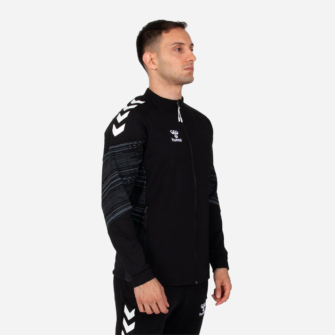 Hummel Line Kamp Eşofman Üstü Unisex Siyah