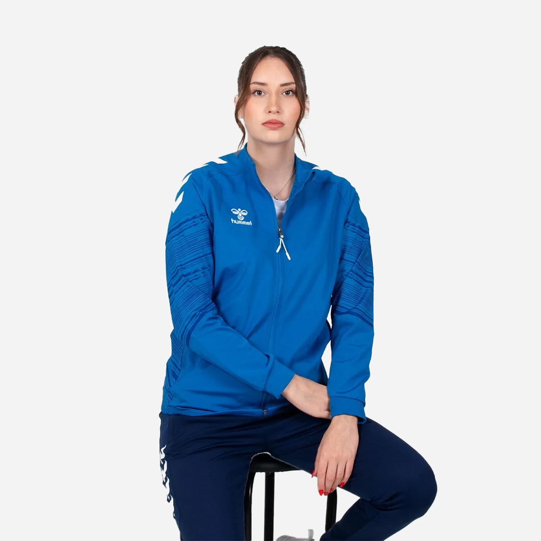 Hummel Line Kamp Eşofman Üstü Unisex Mavi