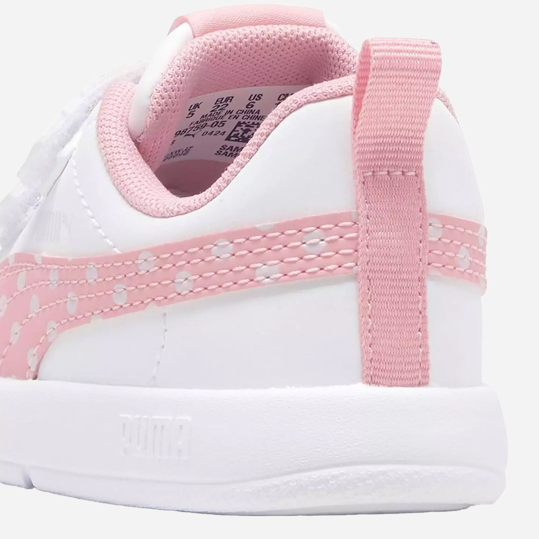 Puma Courtflex V3 Dotty V Inf Ortopedik Bebek Spor Ayakkabı