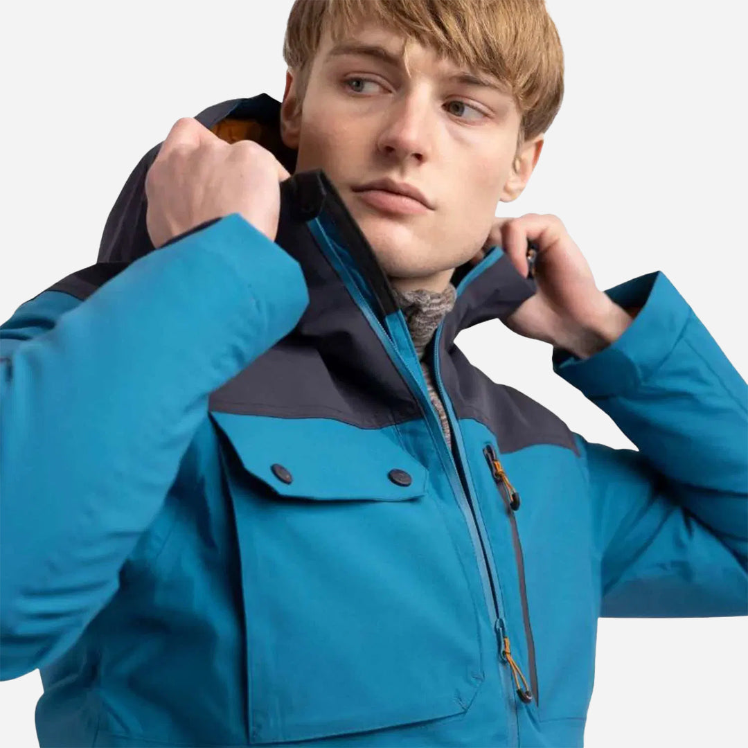 Trespass Eastwell Padded Erkek Mavi Outdoor Ceketi