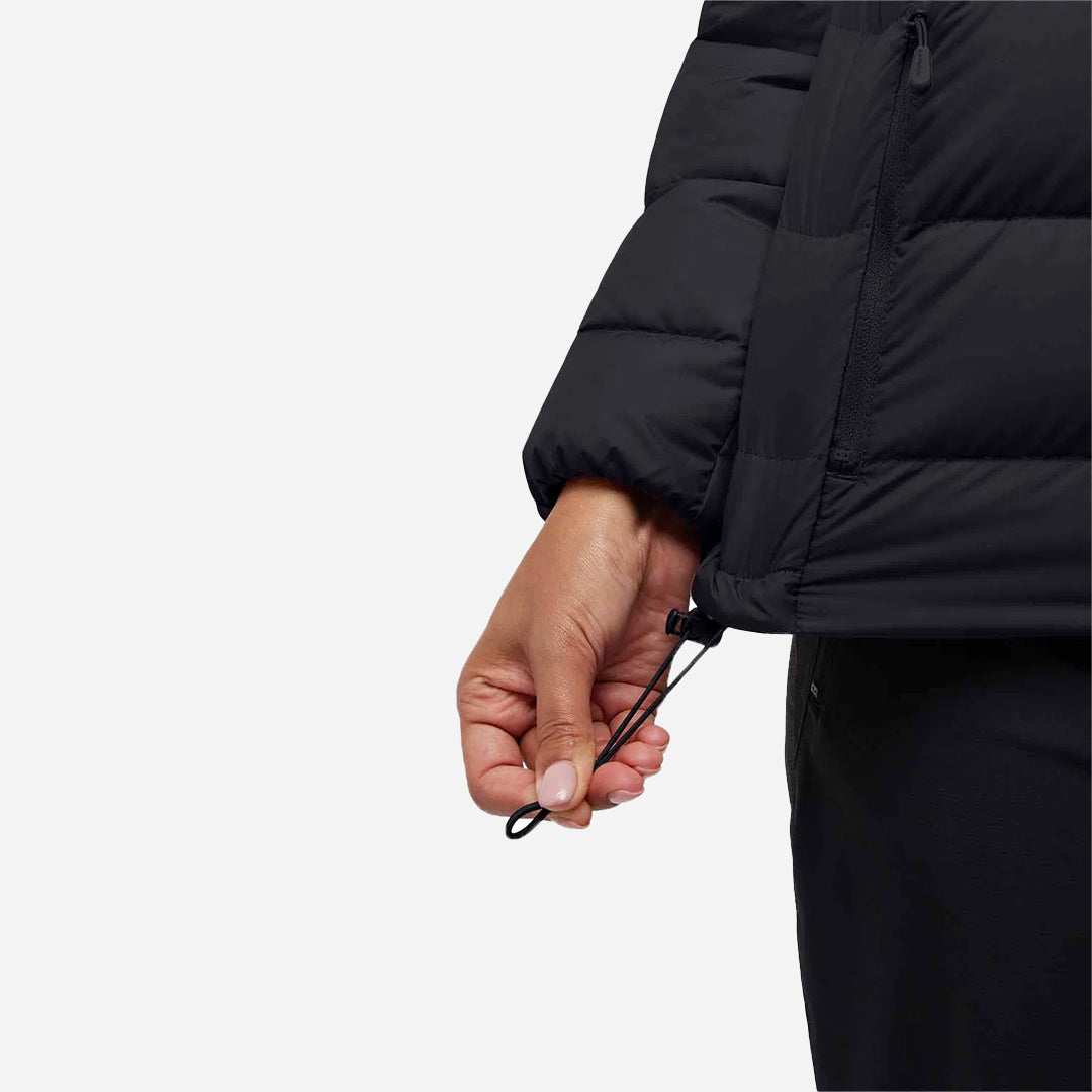 Jack Wolfskin Ather Down Hoody Kadın Siyah Outdoor Ceketi