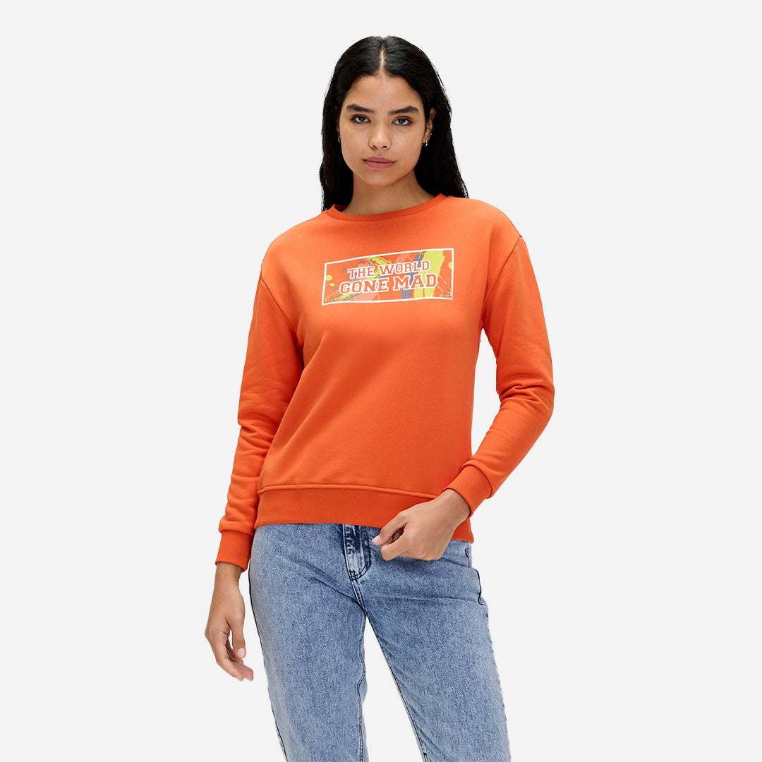 Bad Bear Re-Carina Turuncu Sweatshirt