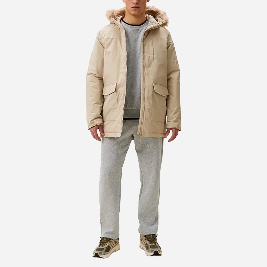 Adidas Paveric Fur Par Erkek Bej Mont Kaban