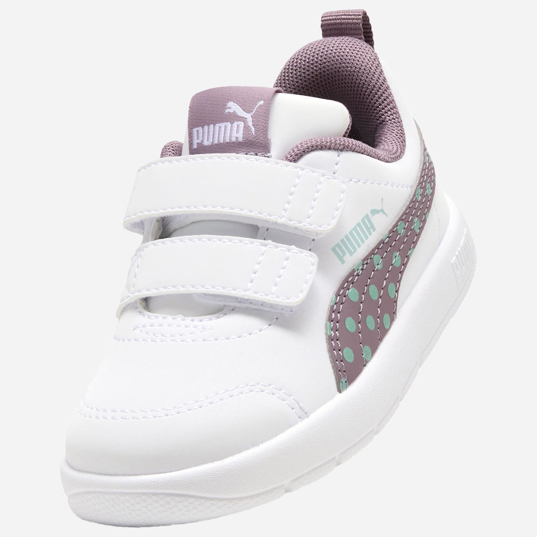Puma Courtflex V3 Dotty V Inf Ortopedik Bebek Spor Ayakkabı