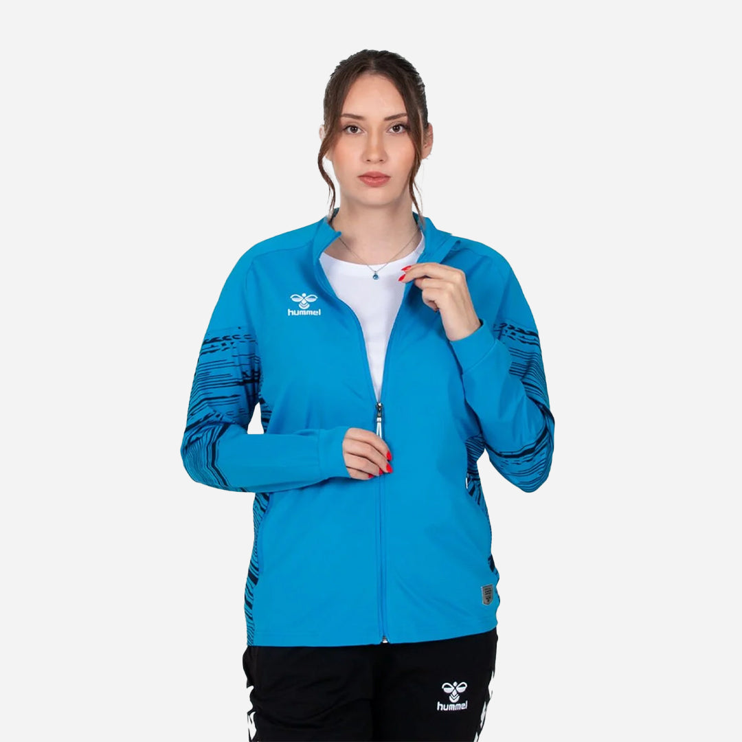 Hummel Line Kamp Eşofman Üstü Unisex Turkuaz