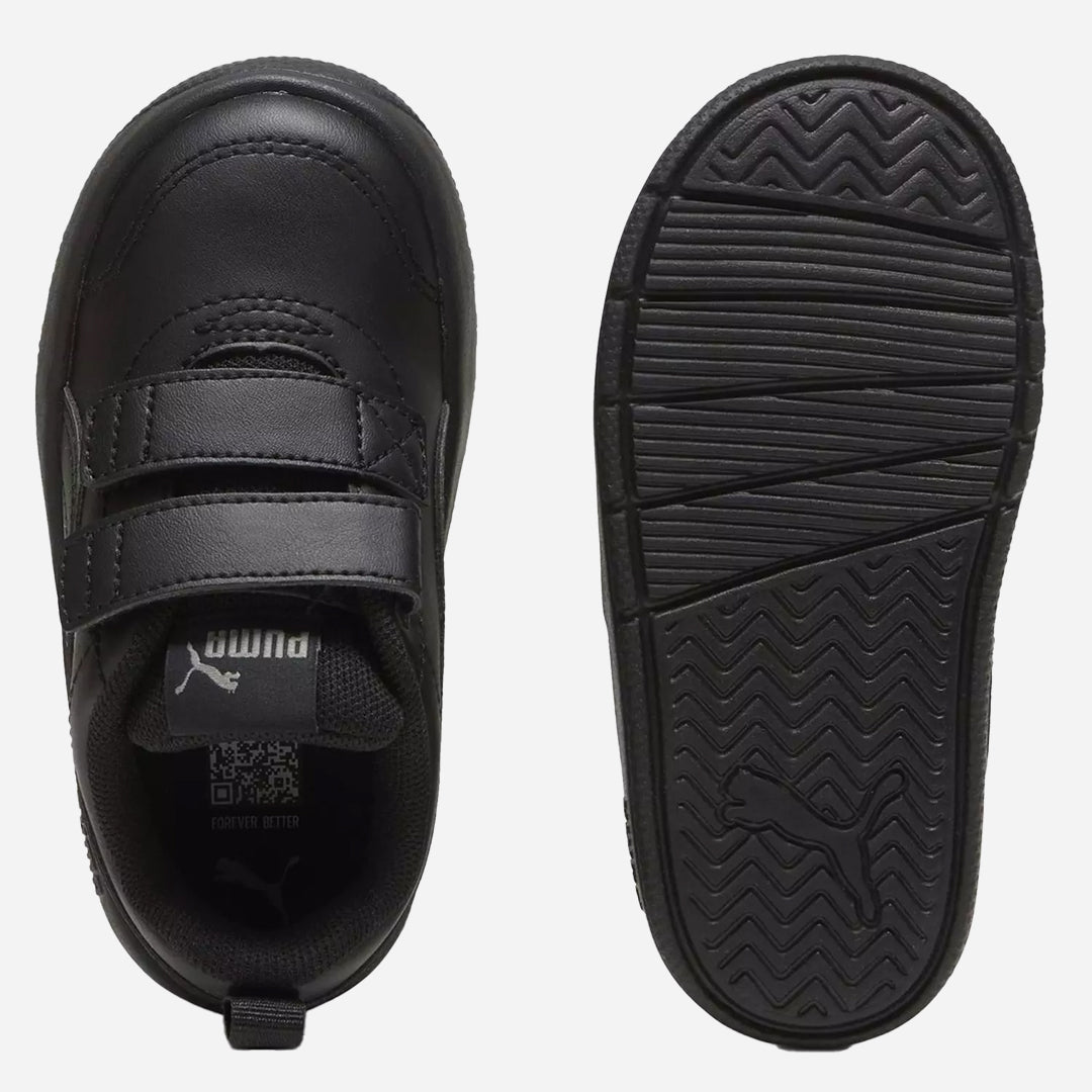 Puma Courtflex V3 V Ps Ortopedik Siyah Çocuk Spor Ayakkabı
