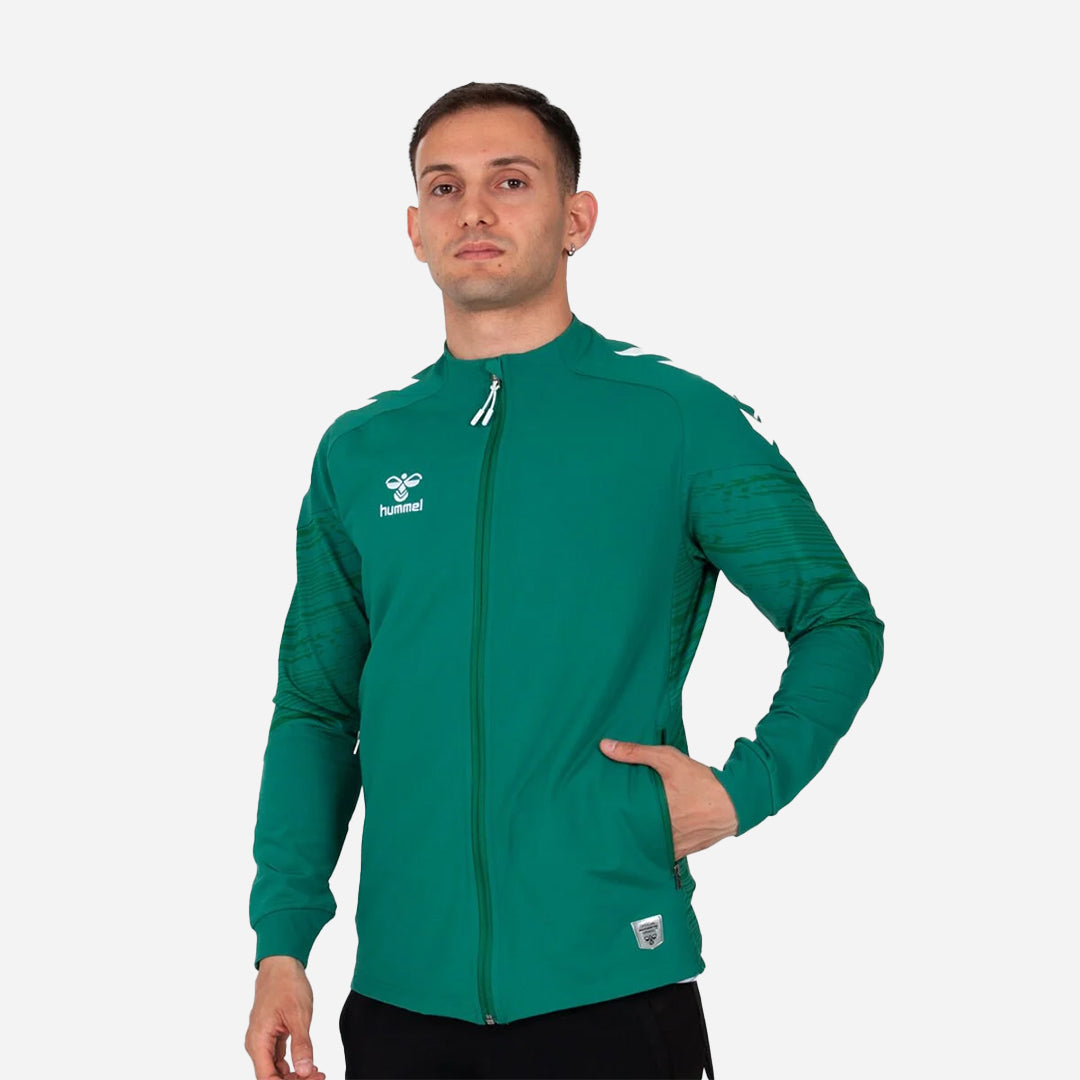 Hummel Line Kamp Eşofman Üstü Unisex Yeşil