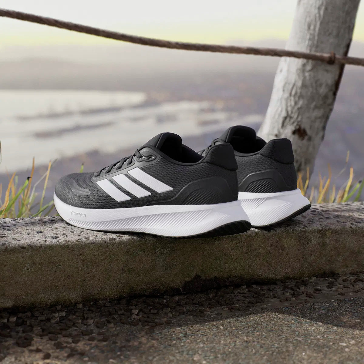 Adidas Runfalcon 5 W Kadın Siyah Koşu Ayakkabısı