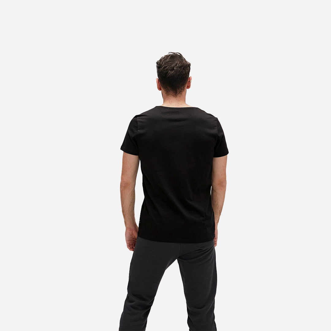 Bear Tee Midnight Siyah Logo Baskılı Erkek Tişört