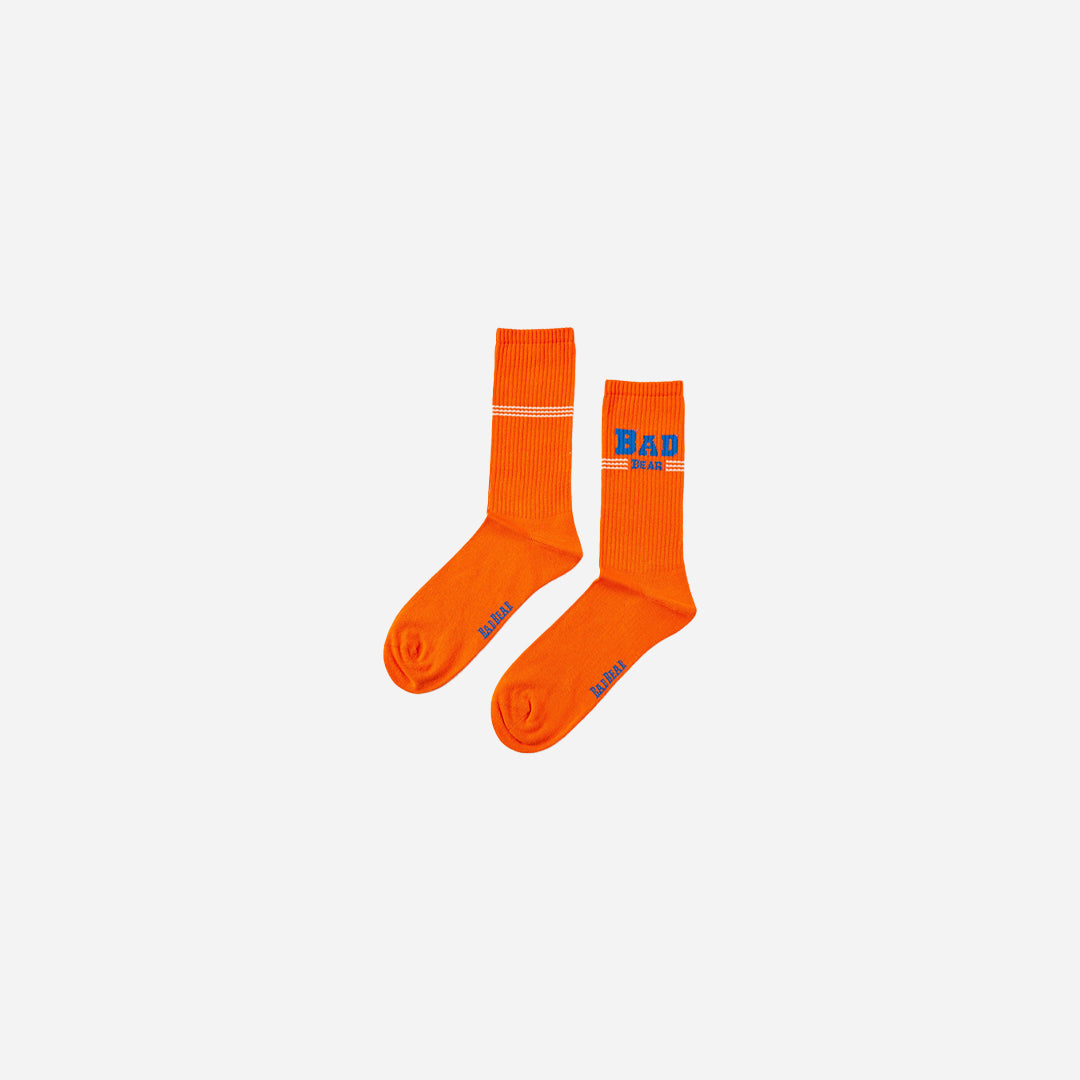 Bad Bear Saturn Orange Unisex Socks
