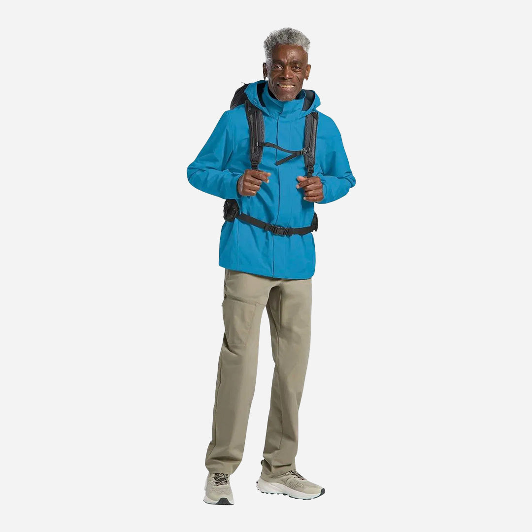 Jack Wolfskin Trailtime 2l Erkek Mavi Outdoor Ceketi