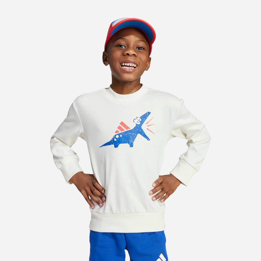 Adidas Lk Adrpt Set Erkek Çocuk Beyaz Eşofman Takim