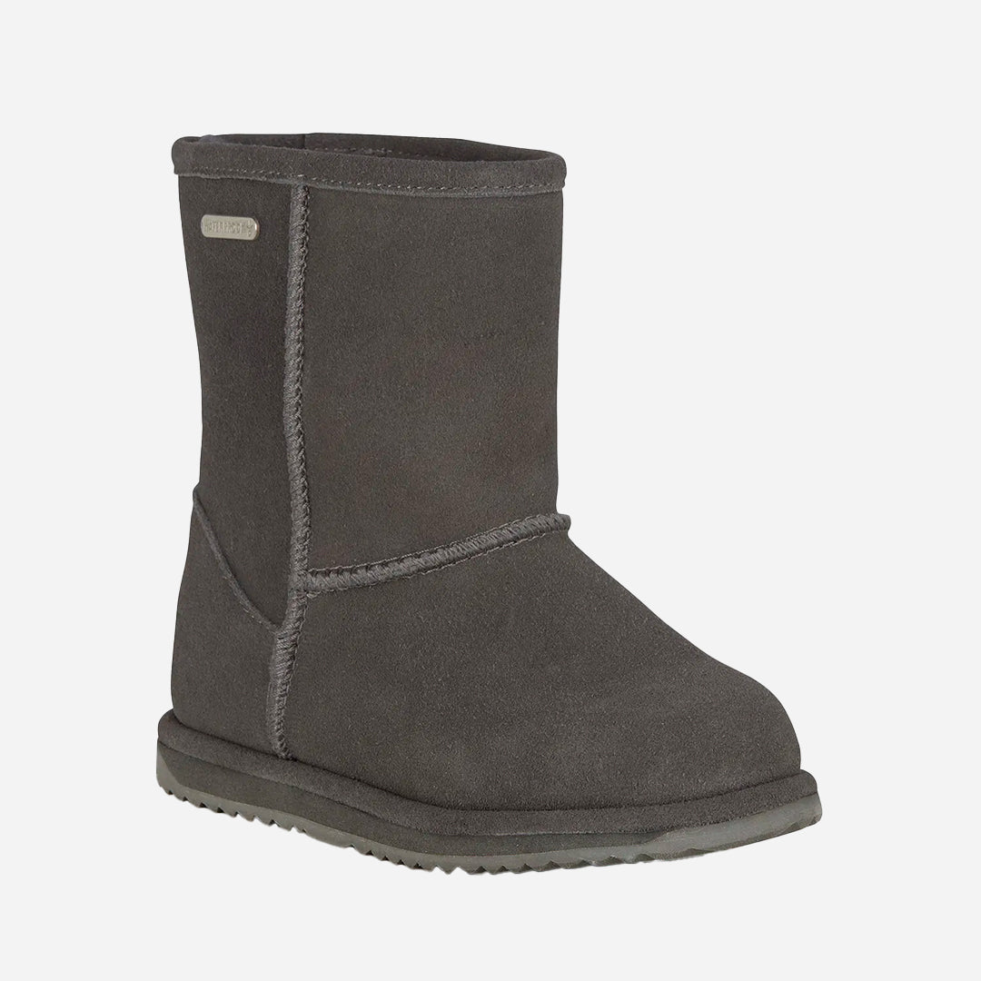 Emu Australia Brumby Lo Unisex Çocuk Gri Bot Antrasit
