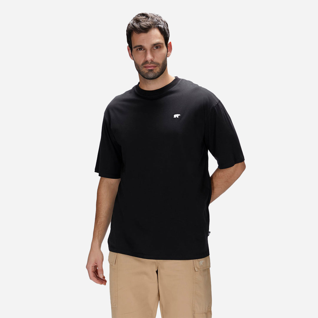 Bad Bear Damon Siyah Erkek Oversize Tişört