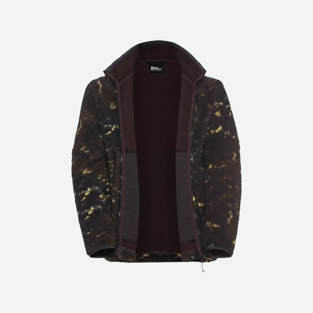 Jack Wolfskin Stone Lite Aop Erkek Siyah Outdoor Ceketi