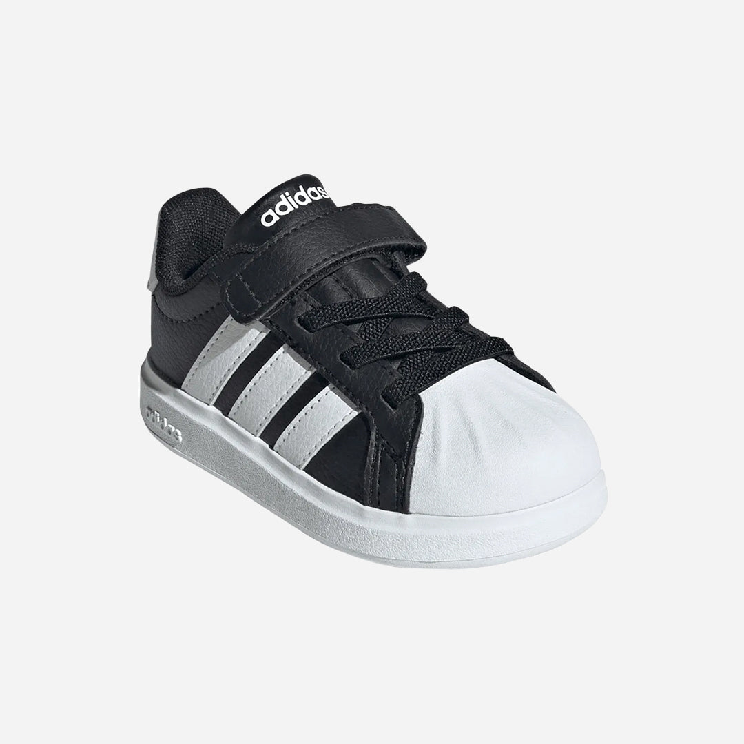 Adidas Streettalk El I C whtwht Unisex Çocuk Siyah Günlük Ayakkabı