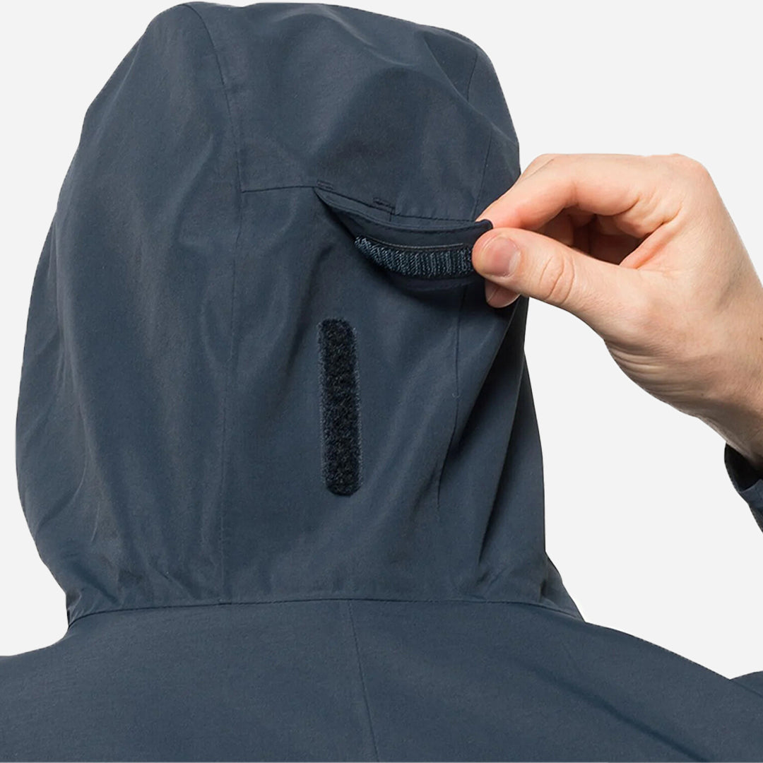 Jack Wolfskin Taubenberg 3in1 Erkek Lacivert Outdoor Ceketi