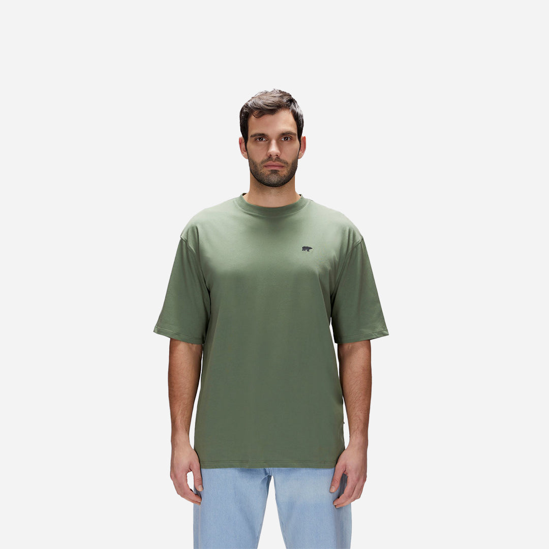 Bad Bear Damon Soluk Yeşil Erkek Oversize Tişört