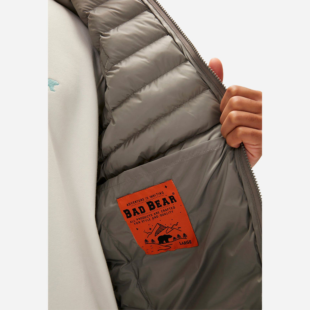 Bad Bear Archer Vest Gri Puffer Yelek