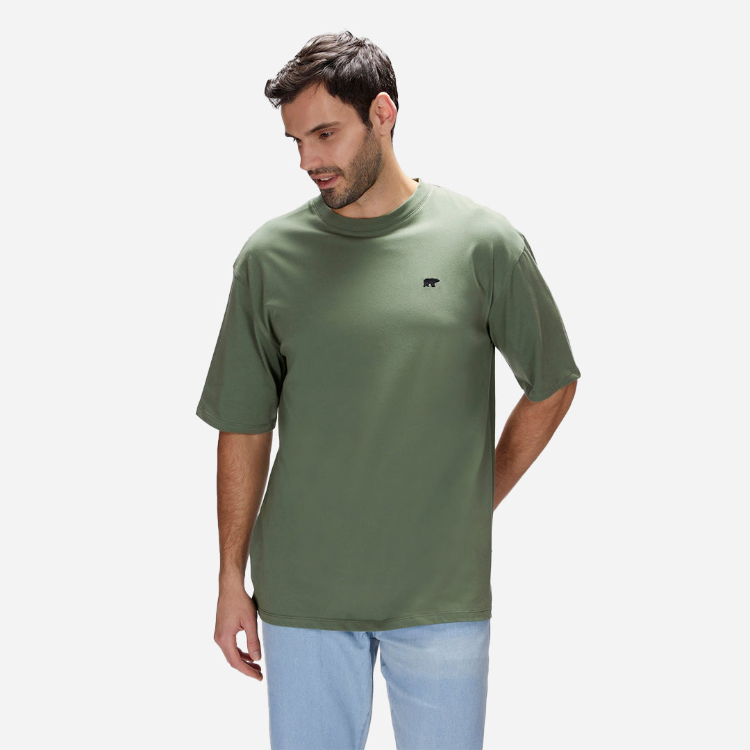 Bad Bear Damon Soluk Yeşil Erkek Oversize Tişört