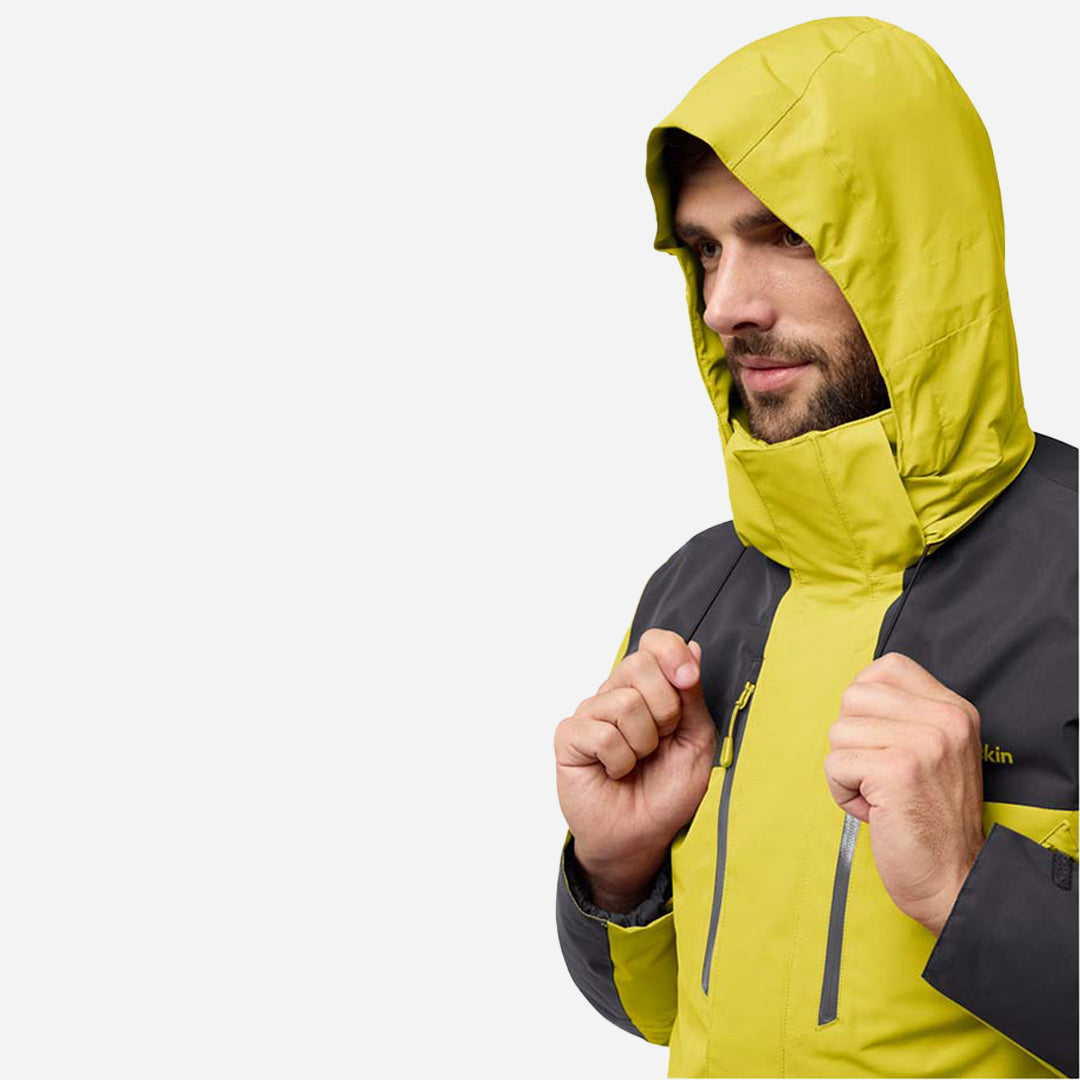 Jack Wolfskin Jasper 3in1 Erkek Yeşil Outdoor Ceketi