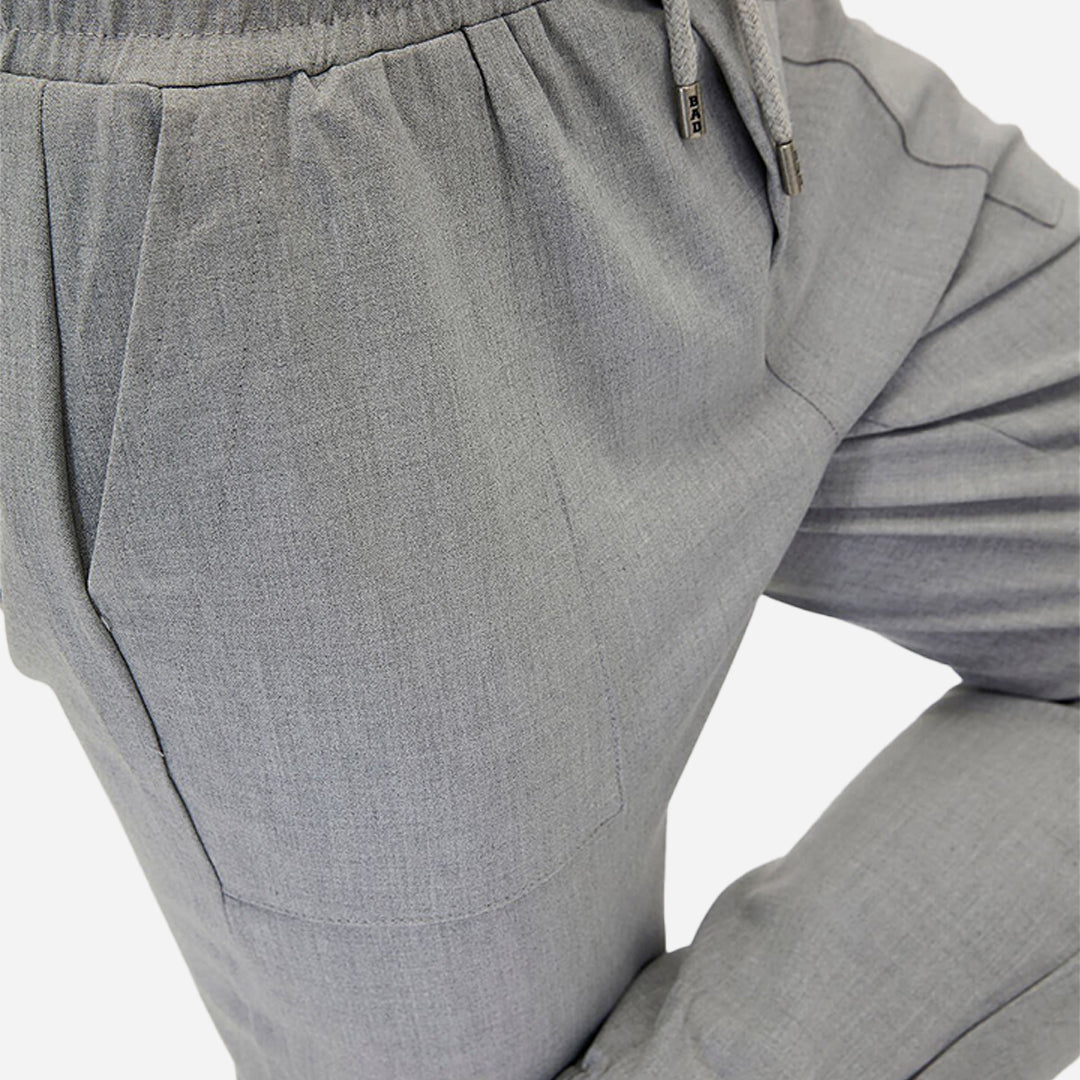 Bad Bear Dublin Pants Gri Melanj Erkek Eşofman Altı