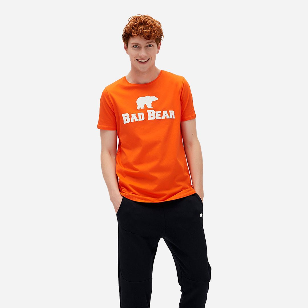 Bad Bear Tee Turuncu Baskılı Erkek Tişört