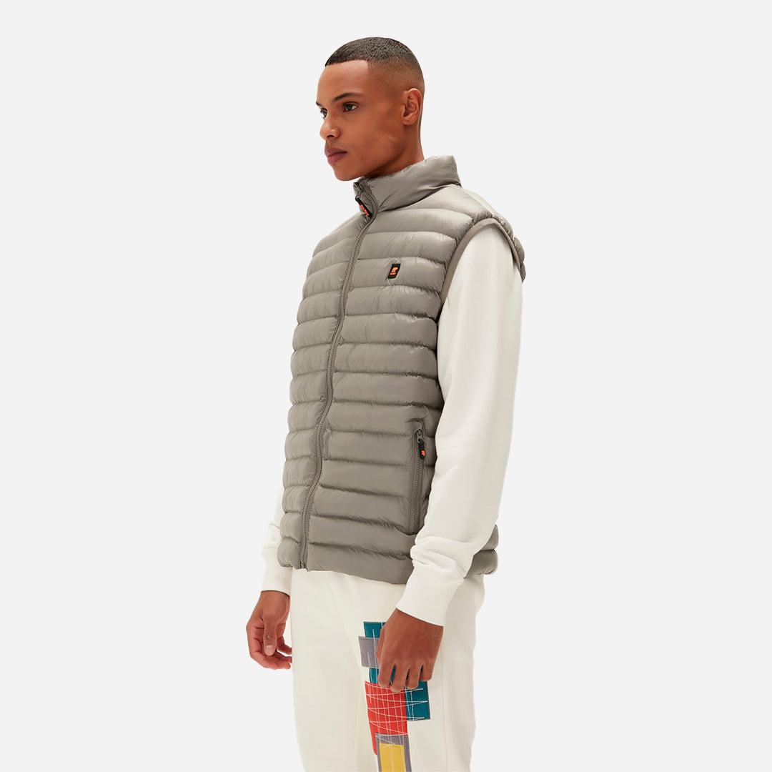 Bad Bear Archer Vest Gri Puffer Yelek