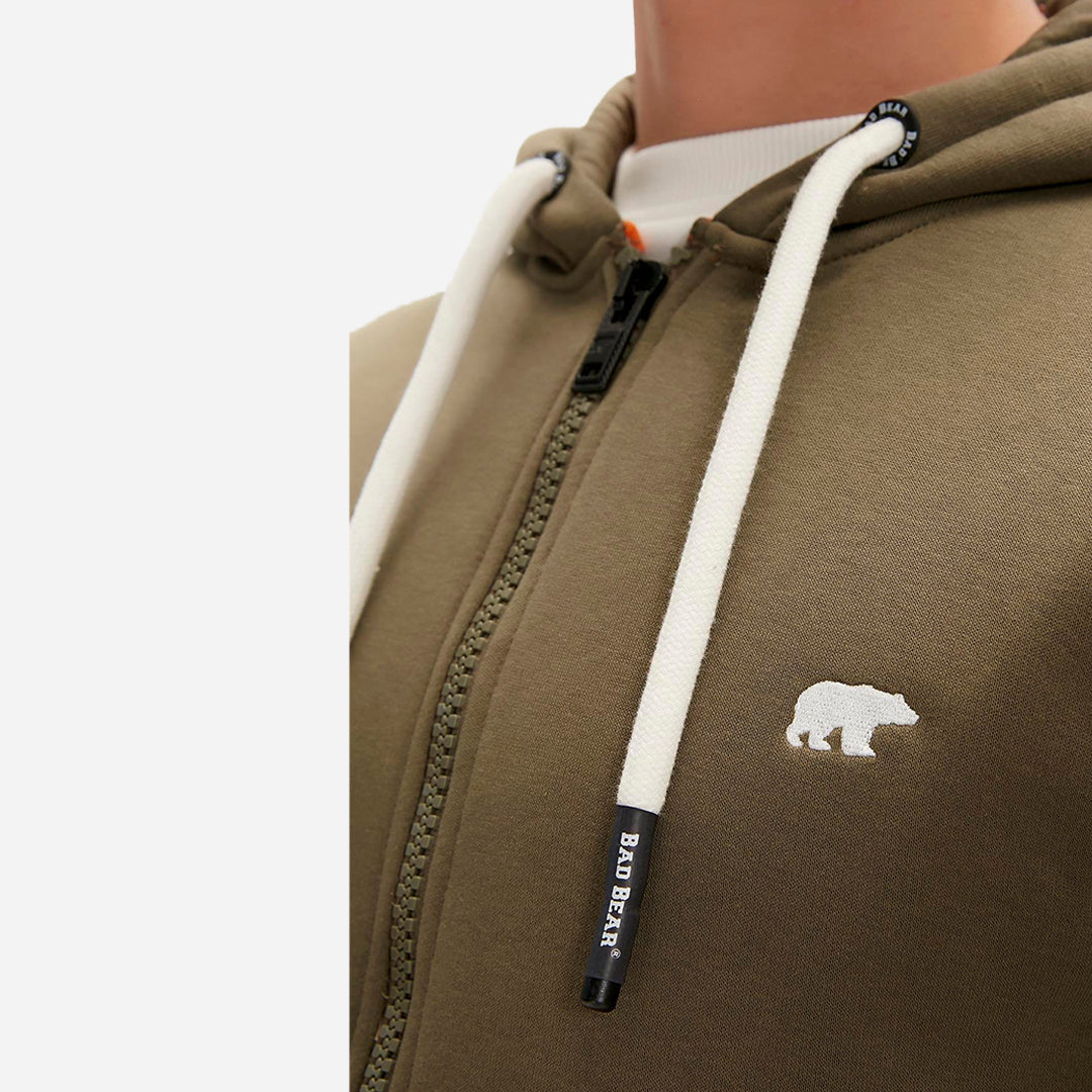 Bad Bear Even Full-Zip Hoodie Sweatshirt